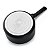 Panela Hercules Redonda Antiaderente Ceramica Indução Preta 18x8cm 1,75L - Imagem 2