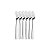 Kit 6 Garfos de Sobremesa Hercules Mykonos Aço Inox 4000-005 - Imagem 1