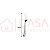 Garfo de Sobremesa Hercules Monterrey Aço Inox 1340-005 - Imagem 3