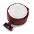 Caçarola Hercules Redonda Antiaderente Ceramica Indução Vermelha 24x10 4,5L - Imagem 3