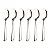 Kit 6 Colheres de Mesa Hercules Monterrey Aço Inox 1340-001 - Imagem 1
