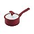 Panela Hercules Redonda Antiaderente Ceramica Indução Vermelha 16x8cm 1,5L - Imagem 1