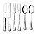 Kit Talheres Hercules Classique Aço inox 6 peças - Imagem 1