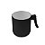 Fervedor Hercules Antiaderente Ceramica Soft Touch Preto 14x11cm - Imagem 1