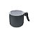 Fervedor Hercules Antiaderente Ceramica Soft Touch Cinza 14x11cm - Imagem 3