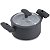 Caçarola Hercules Redonda Antiaderente Ceramica Indução Cinza 24x11cm 4,5L - Imagem 1