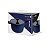 Caçarola Hercules Marine Redonda Antiaderente Ceramica Indução Azul 28x14cm 6,9L - Imagem 4