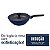 Frigideira Wok Hercules Marine Antiaderente 30 cm Indução Ceramico Azul - Imagem 2