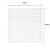 Persiana Off 25 Pvc 25Mm 120X130 Branca - Imagem 2