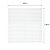 Persiana Off 25 Pvc 25Mm 160X130 Branca - Imagem 3