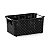 Cesto Organizador em Rattan Preto 01 - Imagem 1