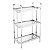 Escorredor de Louça 60 Pratos Aço Inox Mak Inox - Imagem 1