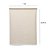 Persiana Soft Linho Rolo 100X220 Bege - Imagem 2