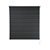 Persiana Zebra Rolo Dupla 160X160 Preta - Imagem 1