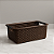 Kit Cestos Organizadores Niquelart 01 e 03 Rattan Marrom - Imagem 5