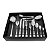 Faqueiro Hercules Aço Inox Croisé 101 Peças Com Estojo Gift Box - Imagem 5