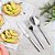 Kit Talheres Hercules Mykonos Aço inox 6 peças - Imagem 6