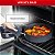 Jogo de Panelas Rochedo Platinum Revestimento Ceramico Indução Tefal 5 Peças Azul - Imagem 5
