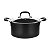 Jogo de Panelas Rochedo Professional Revestimento Ceramico Indução Tefal 6 Peças Preto - Imagem 7