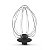 Batedeira Planetária Arno Nova Deluxe SX34 Com Tigela 600w 8 Velocidades Preta 110V - Imagem 6