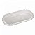 Travessa Oval de Cristal Pearl Wolff 30cm x 15cm x 2cm - Imagem 1