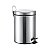 Kit 2 Lixeiras Mak Inox Aço Inox Com Pedal e Balde 12L + 5L - Imagem 2