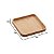 Bandeja de Bambu Square Lyor 17cm x 17cm x 1,5cm - Imagem 2