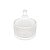 Potiche de Cristal Lyor com Tampa Carrossel 6,5cm x 9cm - Imagem 1