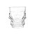 Copo de Shot de Vidro Lyor Caveira Rock Style 50ml - Imagem 1