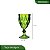 Taça de Água de Vidro Lyor Diamond Verde 350ml - Imagem 2