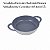 Assadeira Hercules Redonda Branca Antiaderente Ceramico 16X4cm 0,7L - Imagem 4