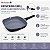 Frigideira Grill Hercules Revestimento Ceramico Indução Preto 3L 28x6CM - Imagem 2