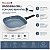Frigideira Grill Hercules Revestimento Ceramico Indução Branca 3L 28x6CM - Imagem 2