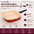 Frigideira Grill Hercules Revestimento Ceramico Indução Laranja 3L 28x6CM - Imagem 2