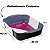 Assadeira Trevessa Hercules Retangular Preto Antiaderente Ceramico 40X26cm 7L - Imagem 2