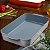 Assadeira Trevessa Hercules Retangular Branca Antiaderente Ceramico 40X26cm 7L - Imagem 4