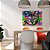 Quadro Canvas Gato Colorido - Imagem 1