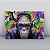 Quadro Canvas Macaco Colorido - Imagem 2