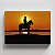 Quadro Canvas  Cavalo Por do Sol - Imagem 1