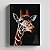 Quadro Canvas Girafa - Imagem 1