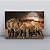 Quadro Canvas Manada de Elefante Cor - Imagem 1