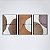 Trio Quadro Canvas Amor Fé Gratidão 4 - Imagem 1