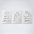 Trio Quadro Canvas Casal Minha Menina - Imagem 1