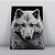 Quadro Canvas Lobo Branco - Imagem 1