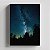 Quadro Canvas Noite Estrelada - Imagem 1