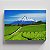 Quadro Canvas Plantação e Monte Fuji - Imagem 1