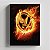 Quadro Canvas Tordo Fogo - Imagem 2