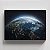 Quadro Canvas Planeta Terra Noite - Imagem 1