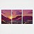 Trio Quadro Canvas Abstr Montanha 2 - Imagem 1