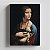 Quadro Canvas - Lady with an Ermine - Imagem 1